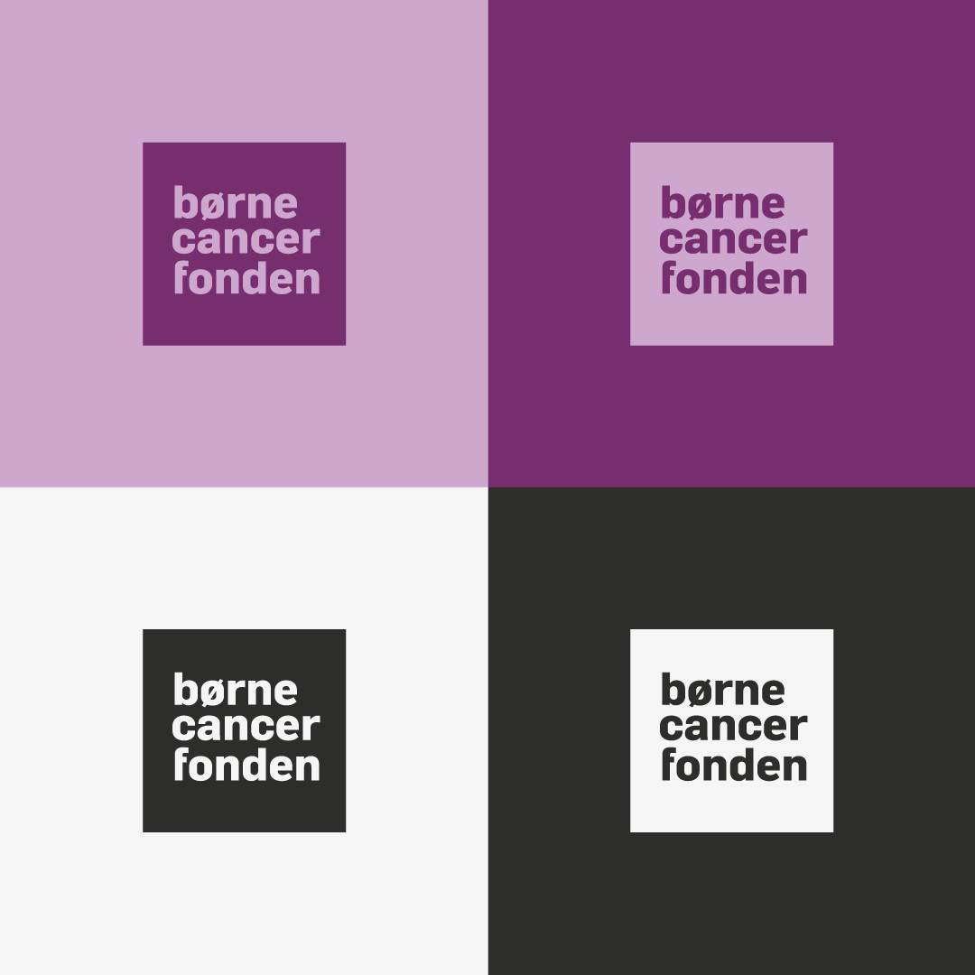 Boernecancerfonden - brand identity, guideline and assets.