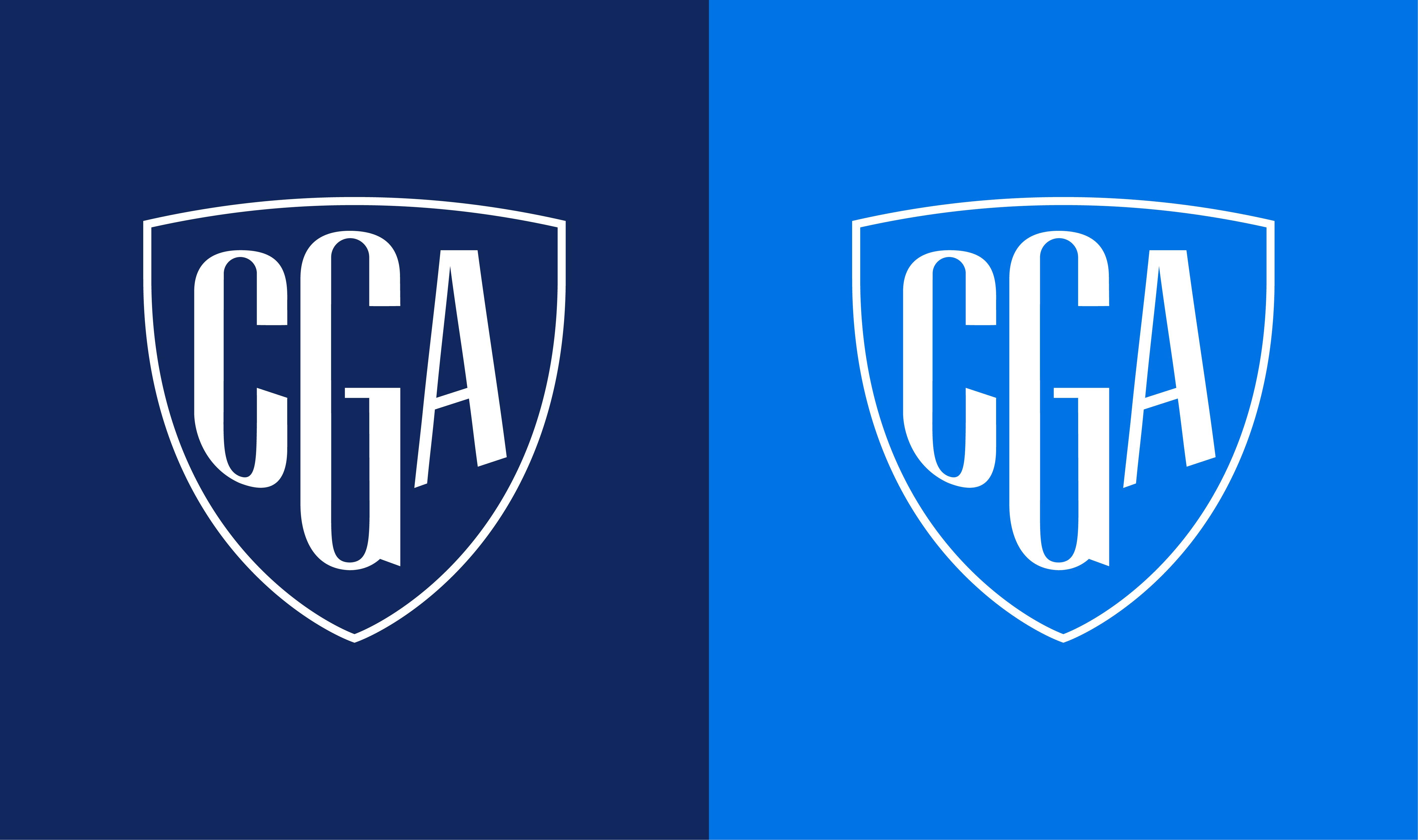 CGA - brand identity, guideline and assets.