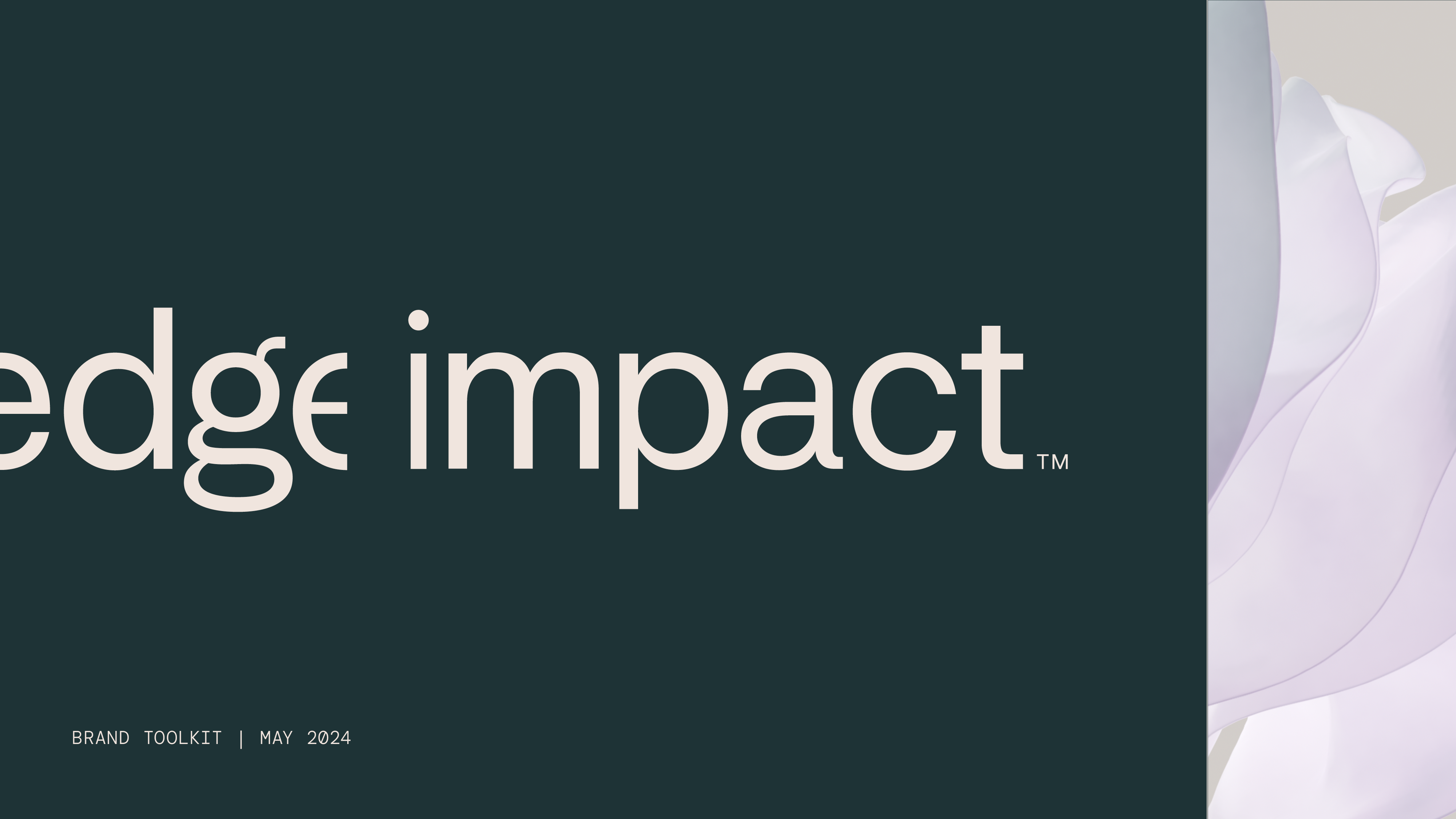 Edge - brand identity, guideline and assets.