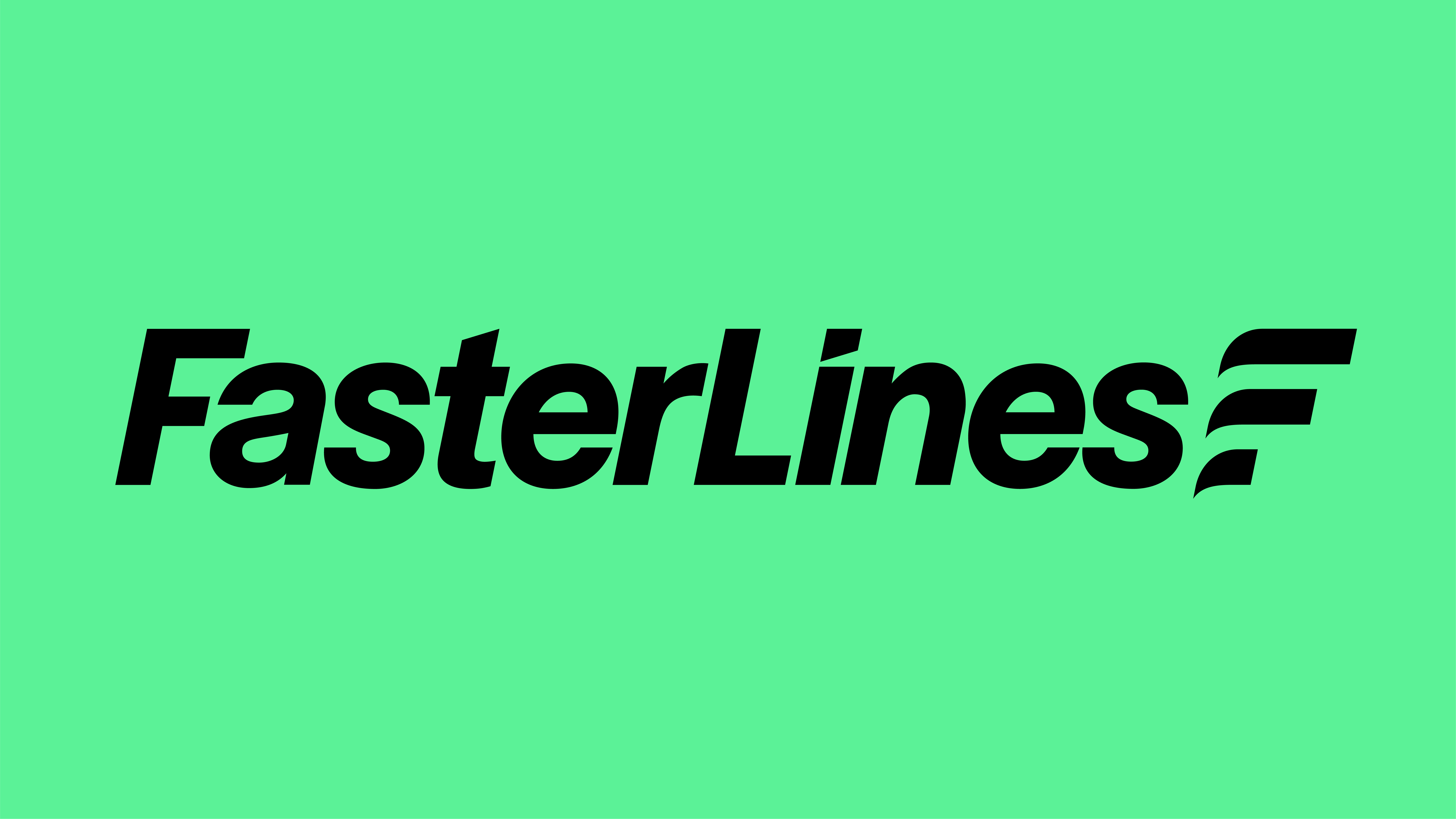 FasterLines - brand identity, guideline and assets.