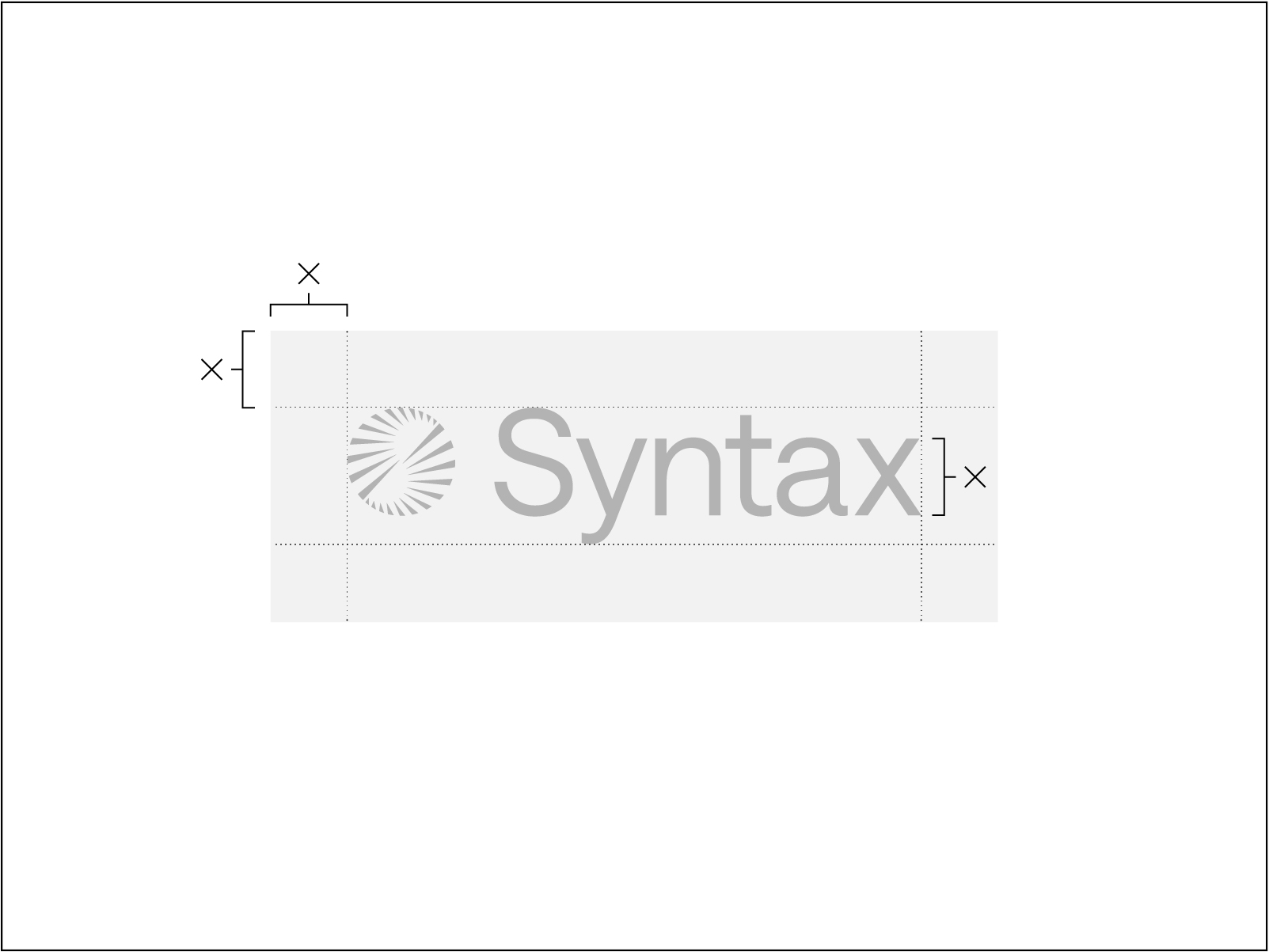 Syntax - brand identity, guideline and assets.
