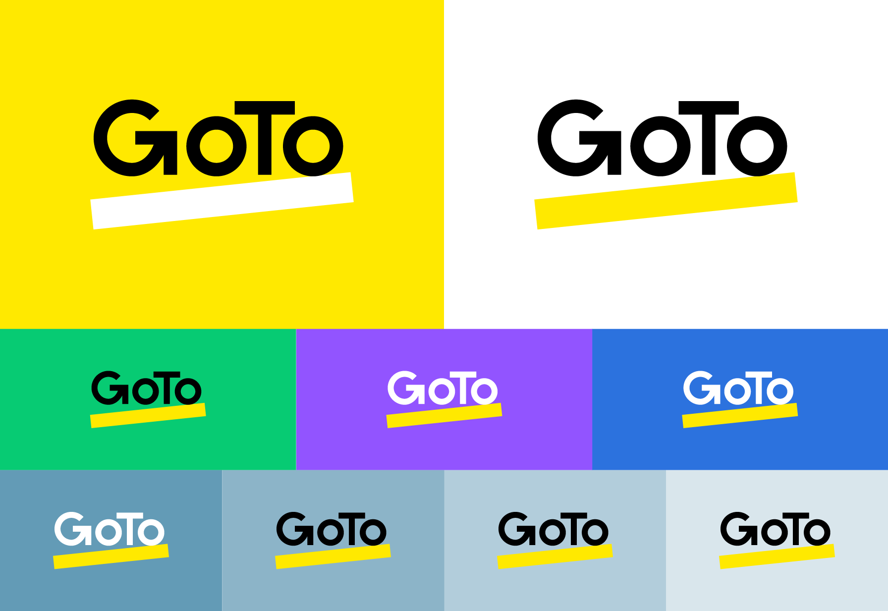 Brandpad Visual Components_Logo on colors