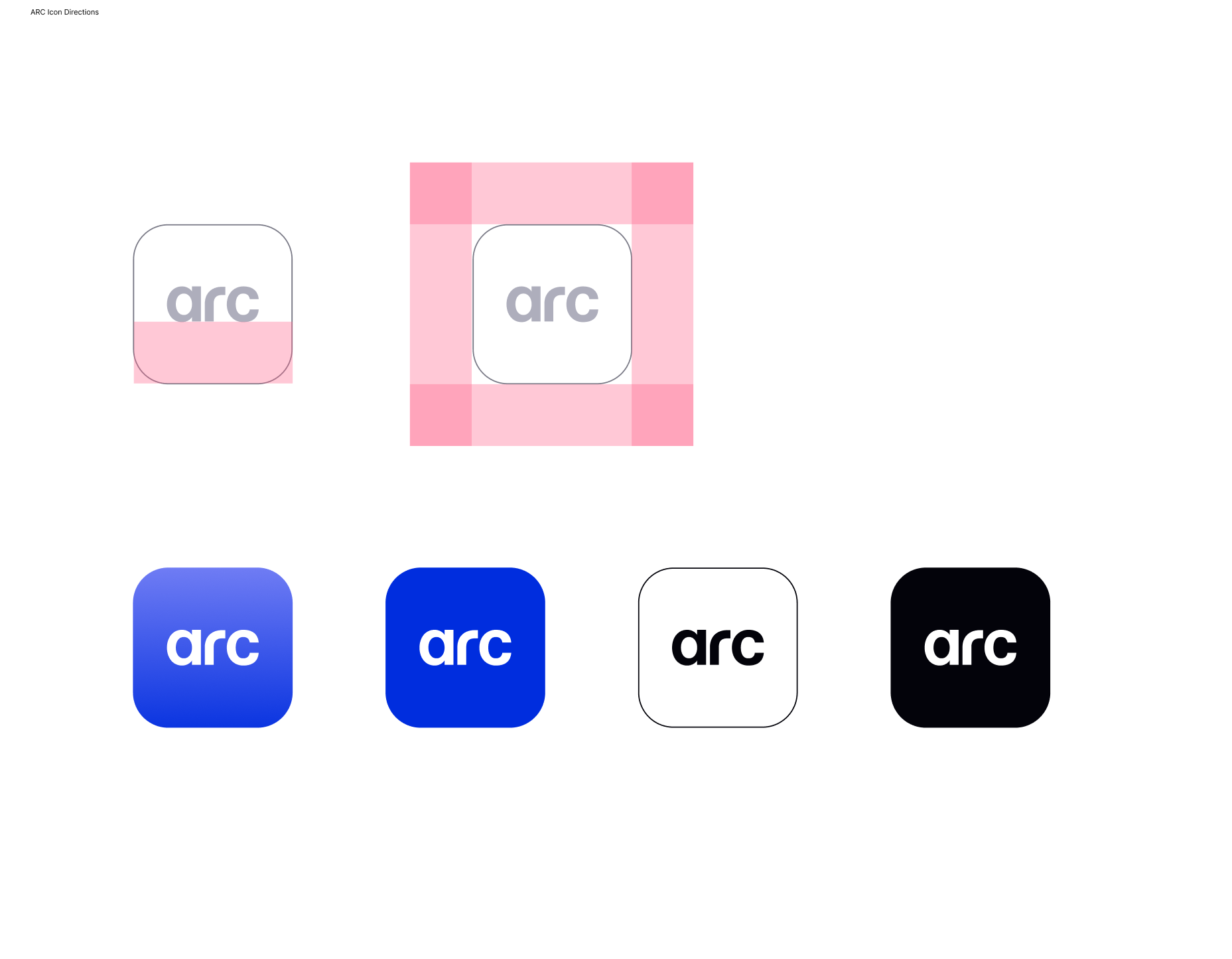 ARC Icon Directions