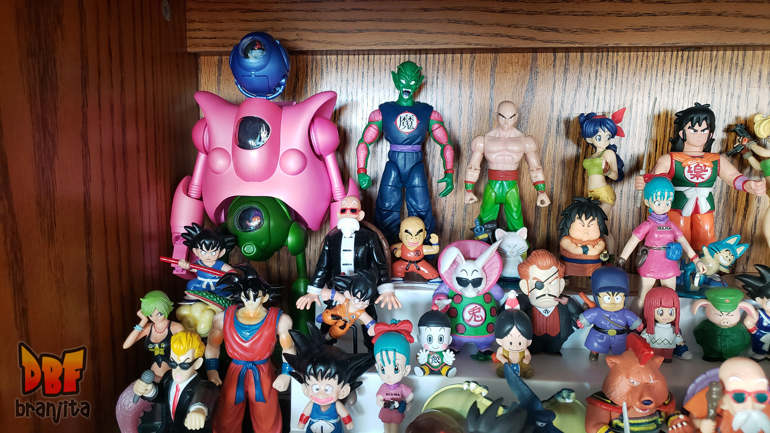 Figurine Dragon Ball Babidi, Big Head Plex, PVC, Occasion