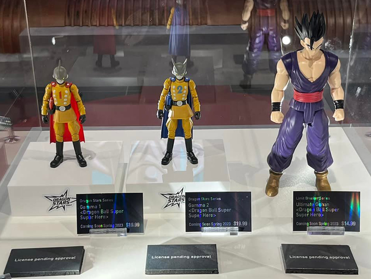 Vegeta, Ultimate Gohan, and Gamma 2 from Dragon Ball Super: SUPER HERO Join  the Dragon Stars Series!]