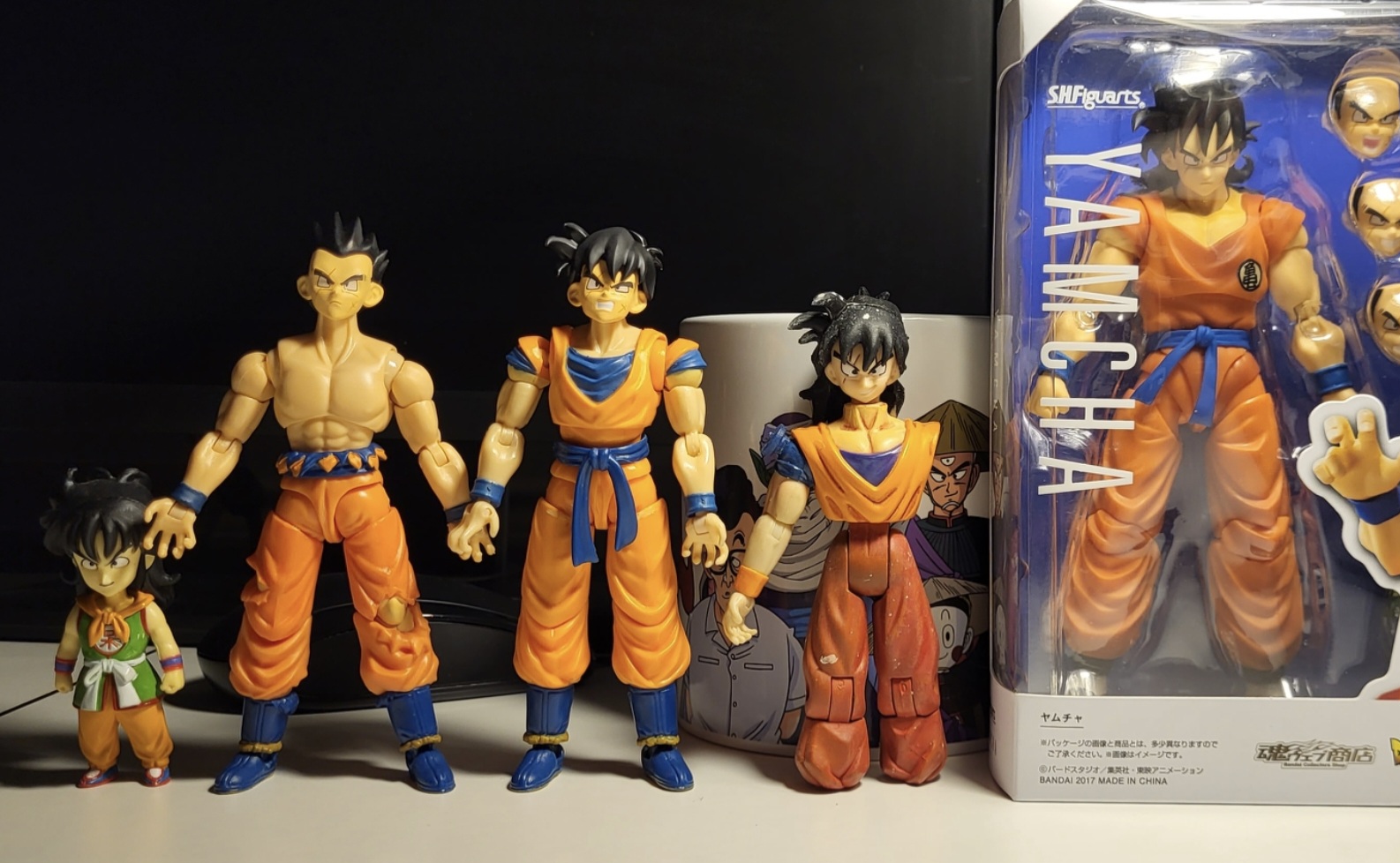 Demoniacal Fit SH Figuarts Custom Super Saiyan Goku Head Repainted.(Cell  Saga)