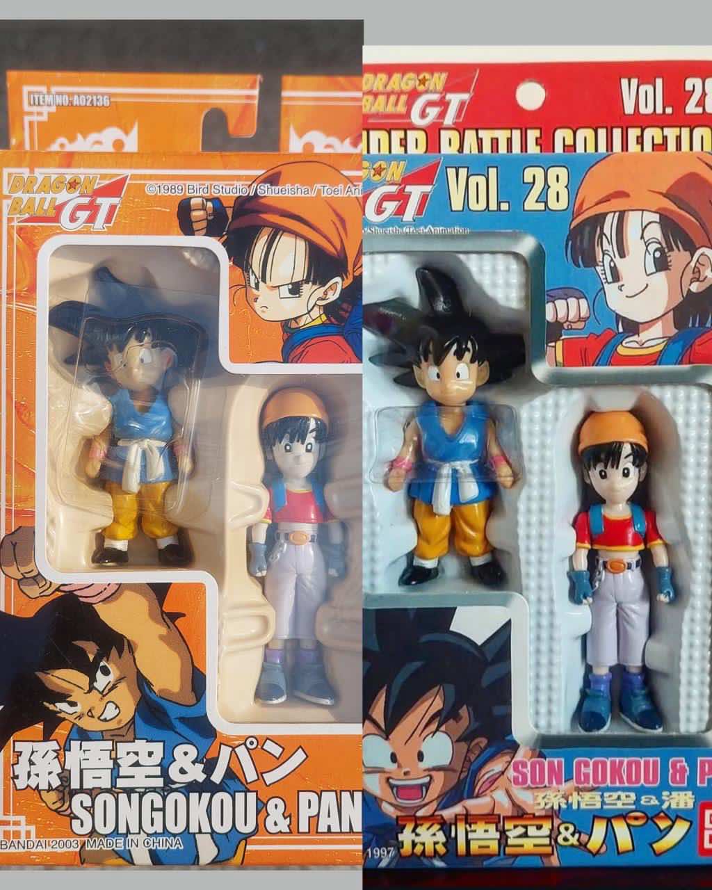 Bandai 2003 Super Battle Collection Re-release Visual Guide