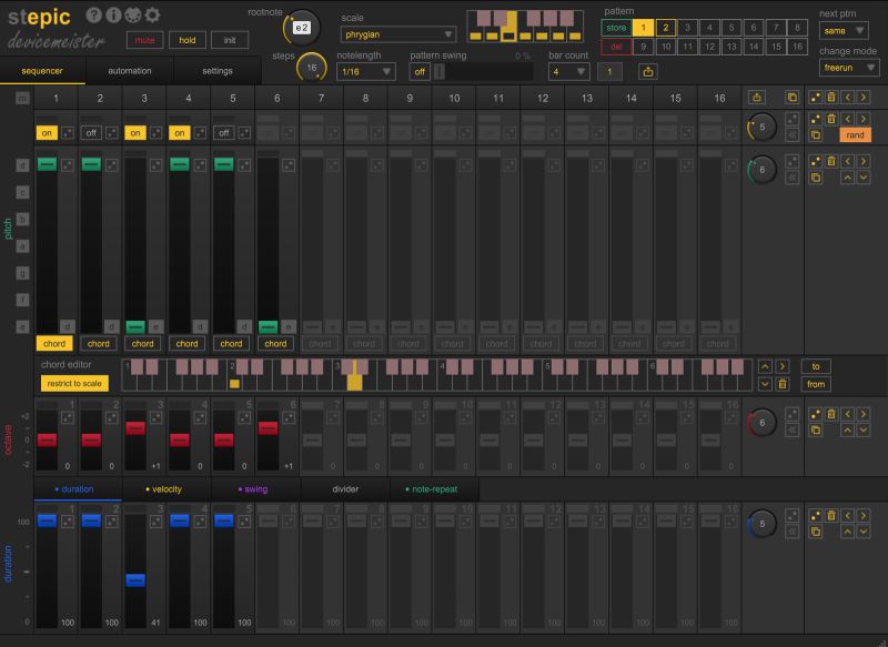 Stepic VST screenshot