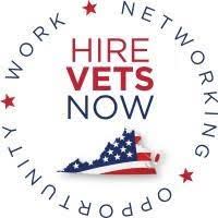 Virtual HireVetsNow Networking and Hiring Fair logo