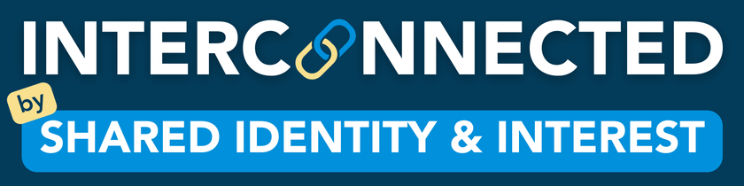 Interconnected by Shared Identity & Interest logo
