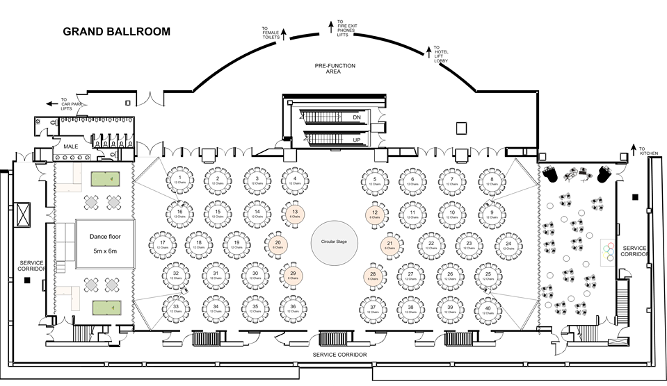 Event Floor Plan