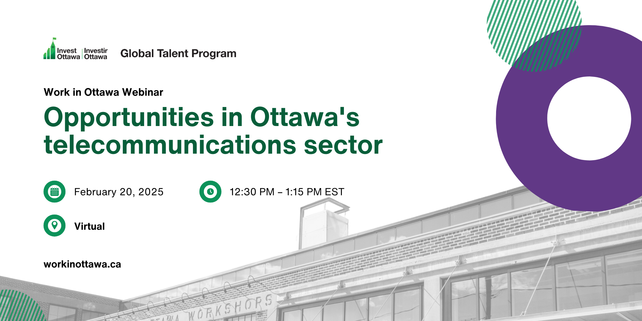 Work in Ottawa Webinar