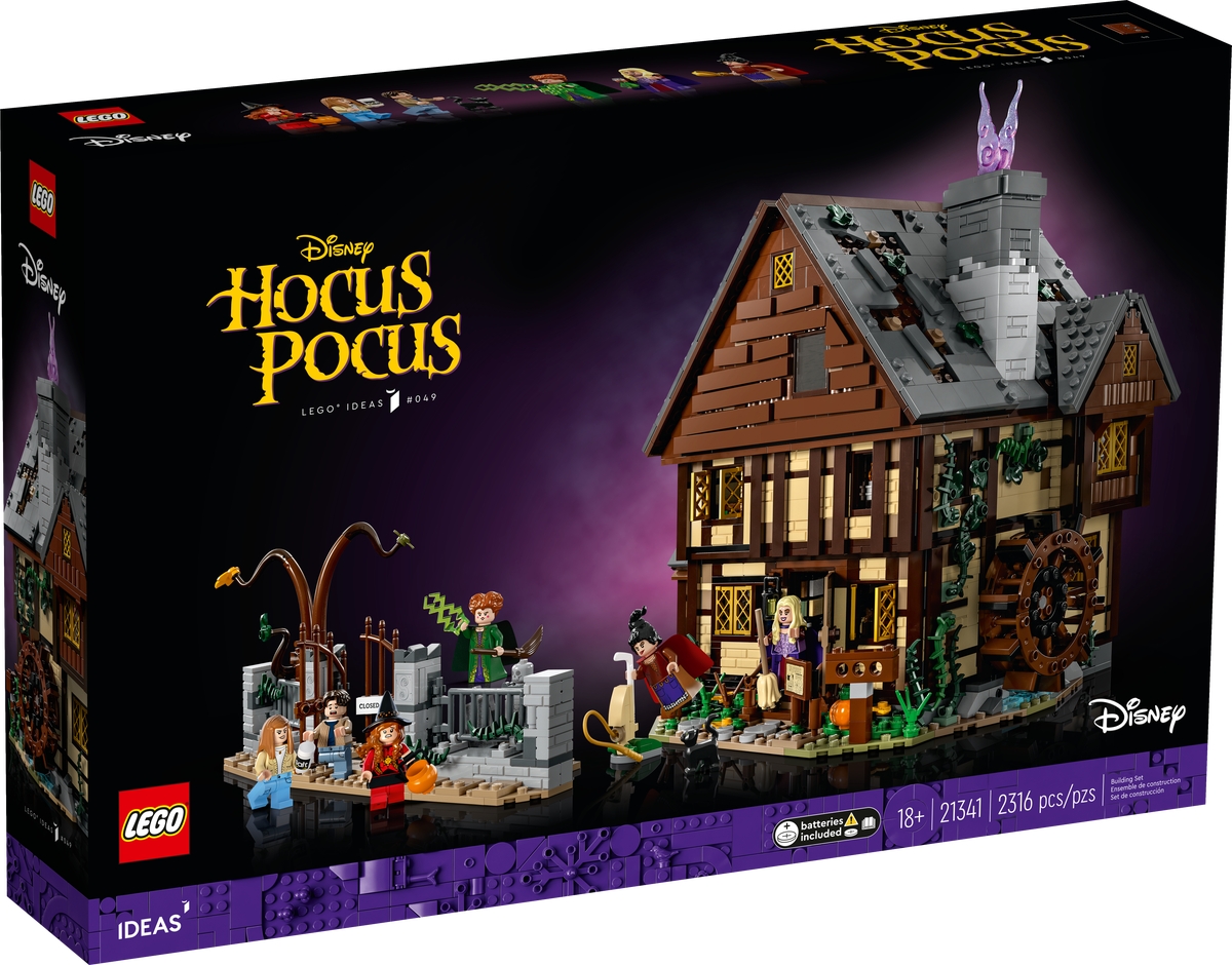 Best Price for LEGO Disney Hocus Pocus: The Sanderson Sisters' (#21341) found