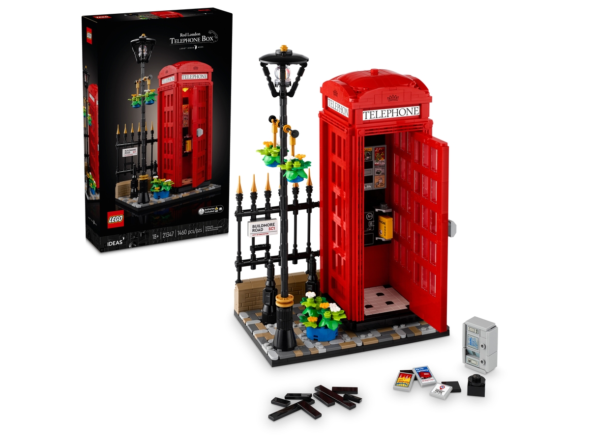 New set - Red London Telephone Box (Ideas)