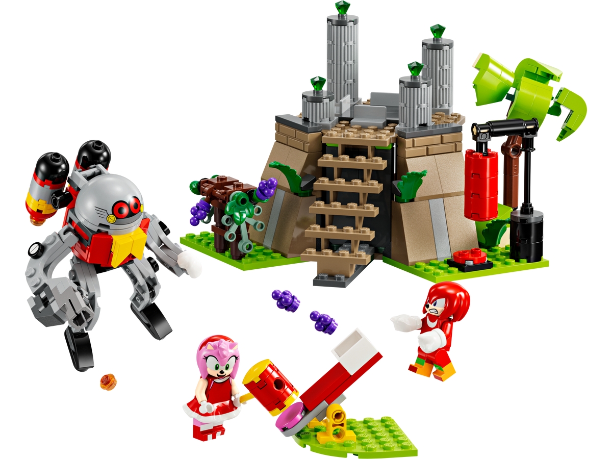 Knuckles and the Master Emerald Shrine
