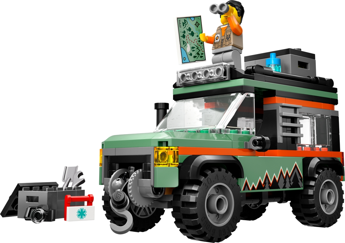Off-Road 4x4 Mountain Truck