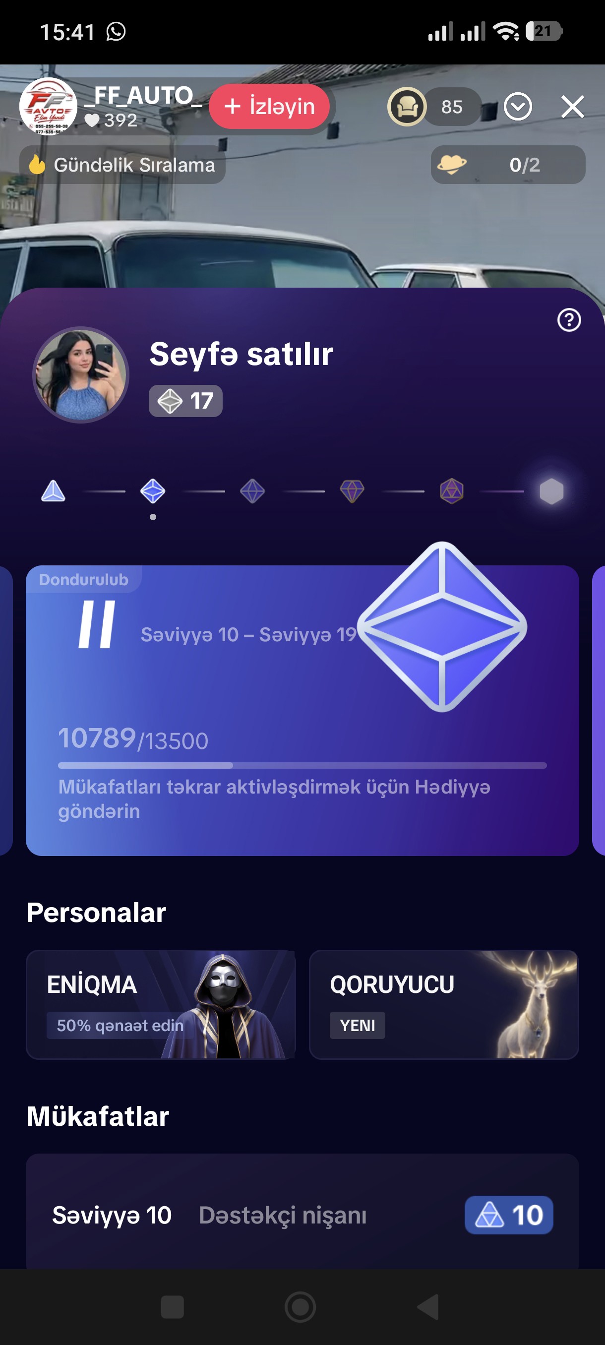 Tiktok səhifəsi şəkli 3