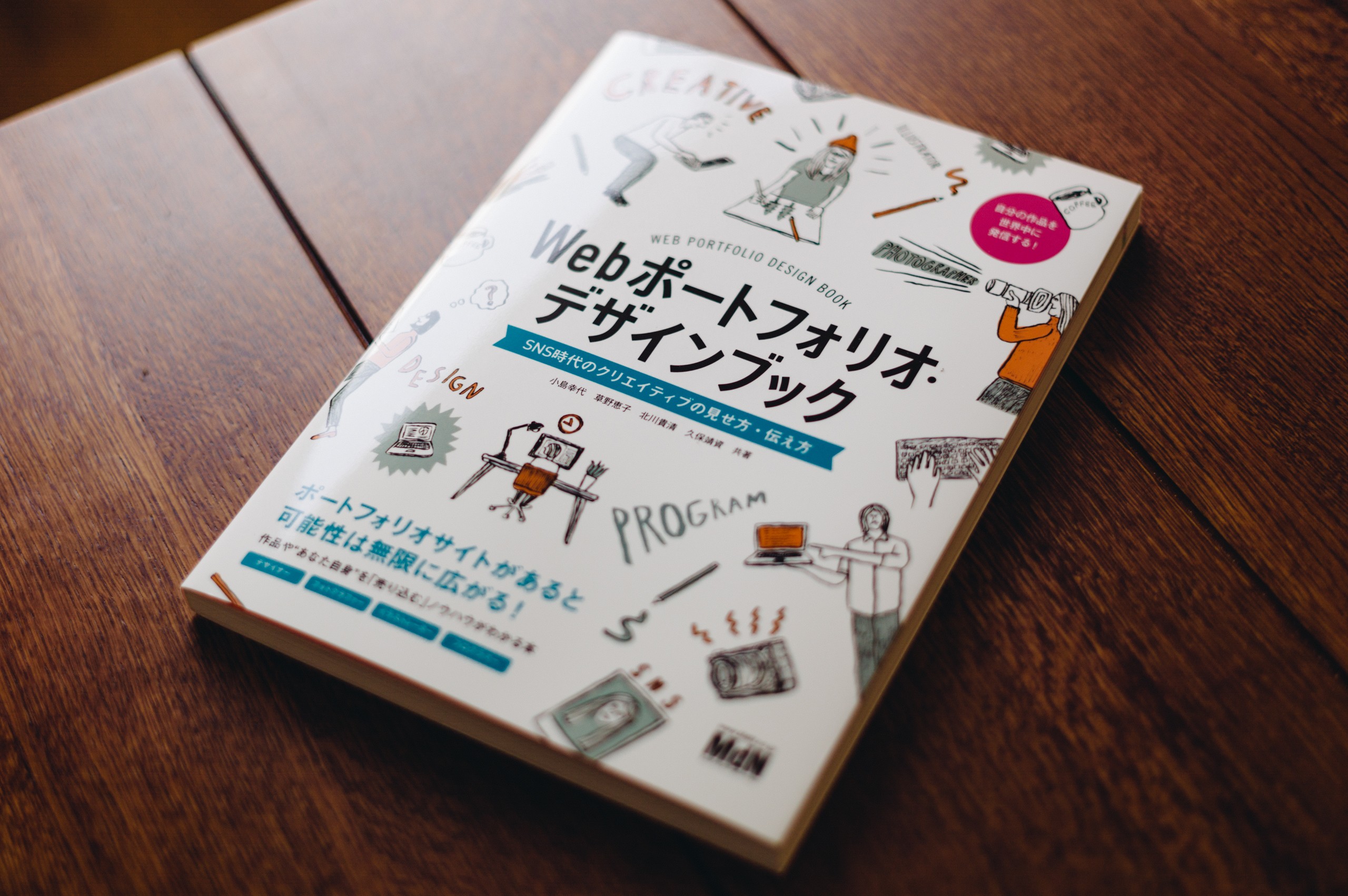 「Webポートフォリオ・デザインブック SNS時代のクリエイティブの見せ方・伝え方」にBorderを掲載いただきました