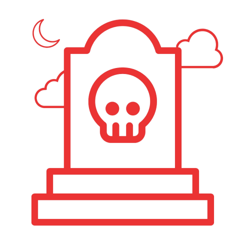 icon for Escape Room with theme of Graveyard