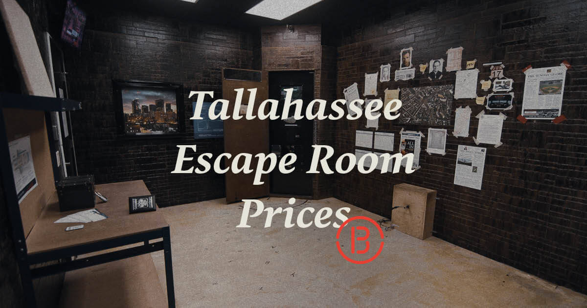 Prices Tallahassee Escape Room Breakout Games