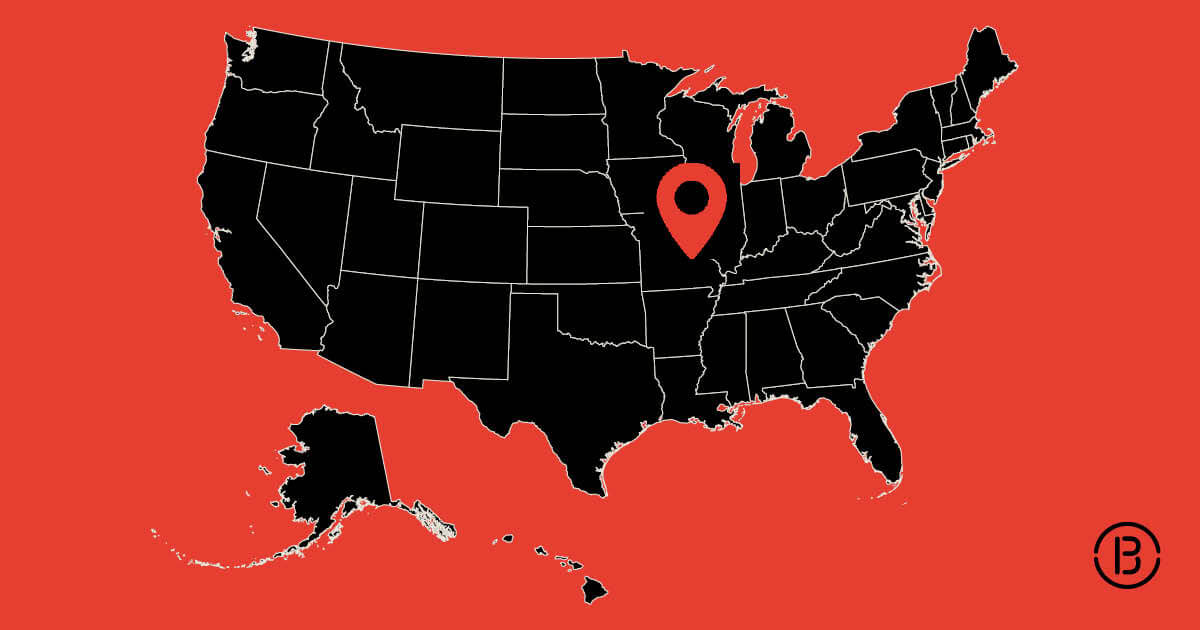 location market over US map for "escape room near me" blog post