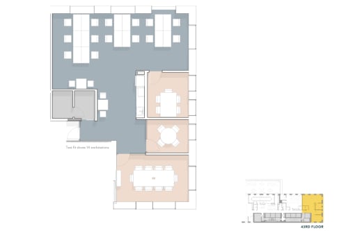 Floor-plan of 152 West 57th Street, 43rd Floor, Suite CHTCAN-C