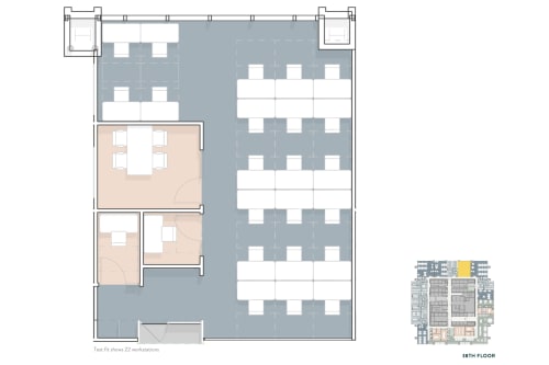 Floor-plan of 175 Greenwich Street, 38th Floor, Suite NYC3WTC09