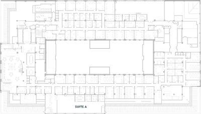 Floor plan for Breather office space 231 South LaSalle Street, 21st Floor, Suite A