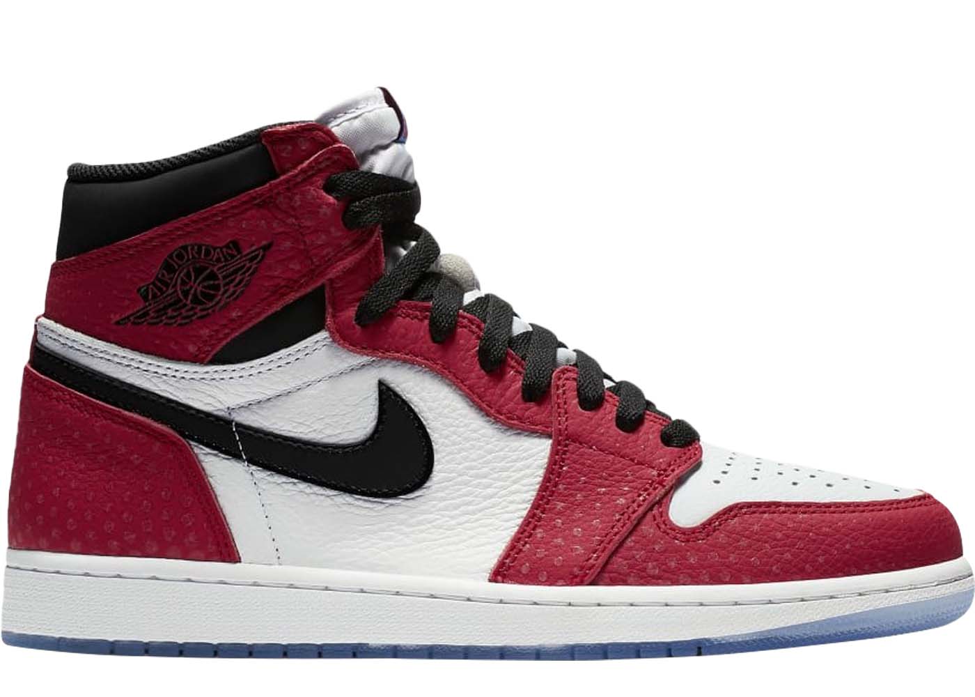 air jordan 1 origin story spiderman