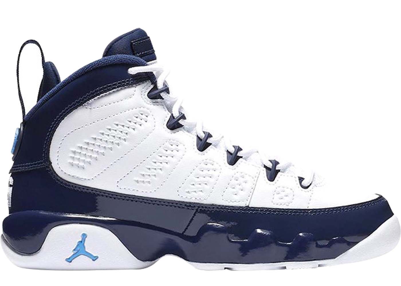 retro 9 pearl blue