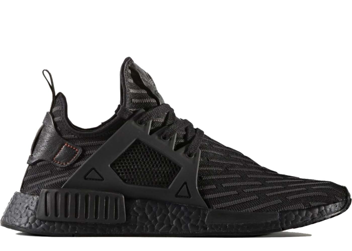 mens adidas nmd xr1 triple black ba7214