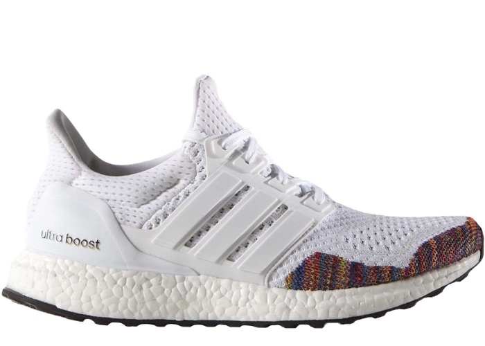 ultra boost 1.0 white rainbow