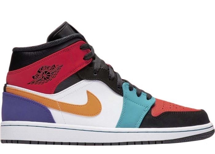 jordan 1 mid bred multi