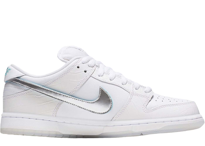 nike sb dunk low diamond supply co white diamond