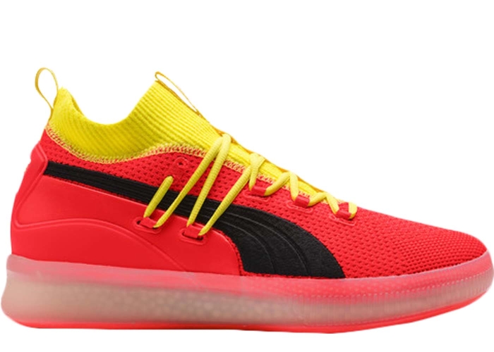 puma clyde court red blast