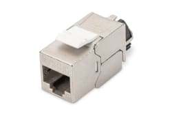 CAT 6A Keystone Module, shielded w/intelligent cable manager