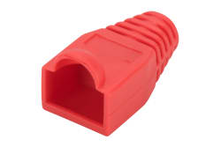 Kink Protection Sleeves, for 8P8C Modular plugs red