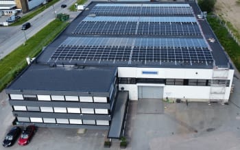 Solcelleanlegg på Bredengens bygg