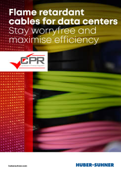 Flame retardant cables for data centers