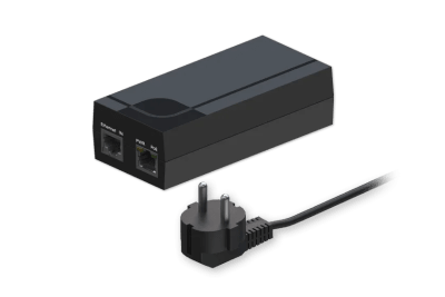 EU Single Port Gigabit POE Injector, 15 W