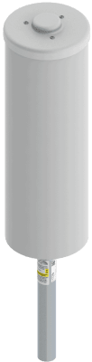 Two foot (0.5 m), singleband, two port quasi-omni