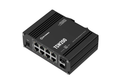 TSW200 Industrial POE+ Ethernet Switch 8x1000 Mbps, PoE