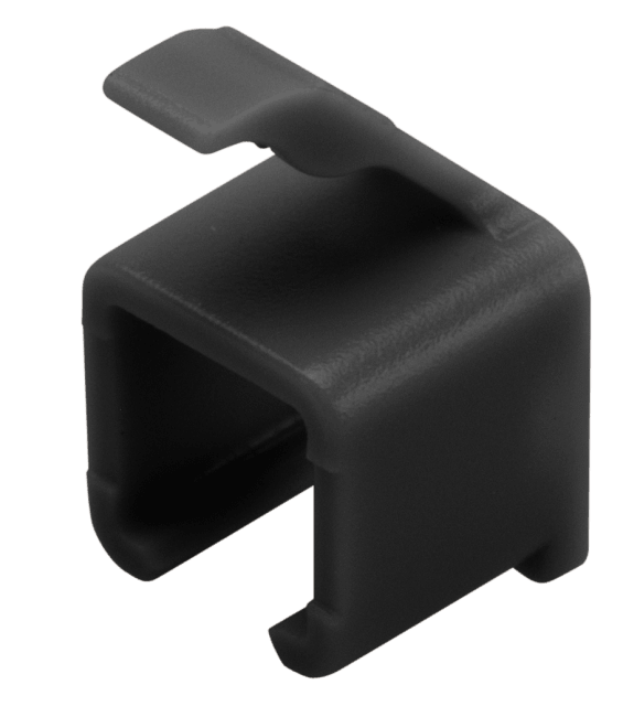 FLC-CLIP-CLA-SIM-BK_100-P LC clip, classic, black,