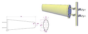 Log-per Antenna, 698-4000MHz, 11, 4.3-10f