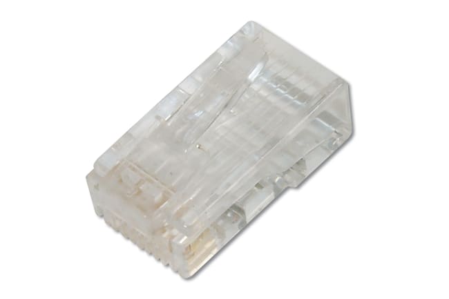 CAT 6 Modular plugs for round cable, unSH