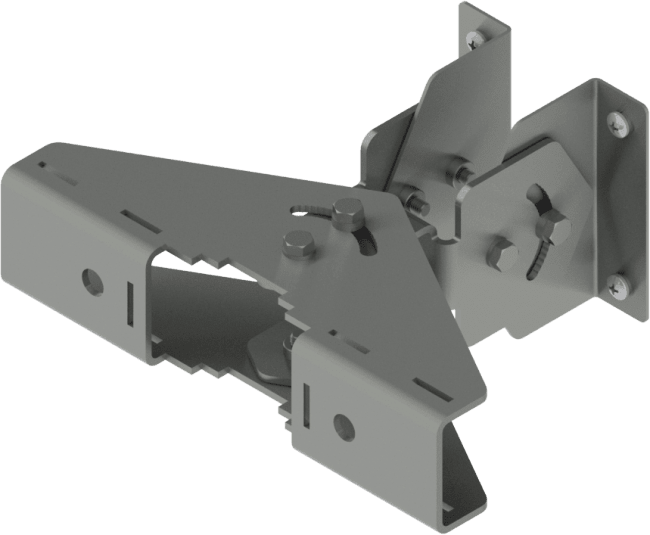 Dual Axis Tilt Antenna Wall Mounting Bracket Kit