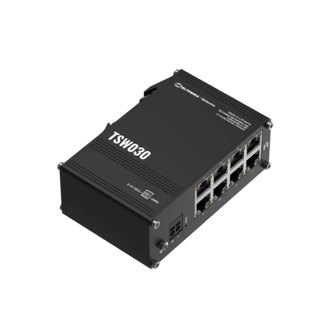 TSW030 8-port Ethernet Switch 8x100 Mbps