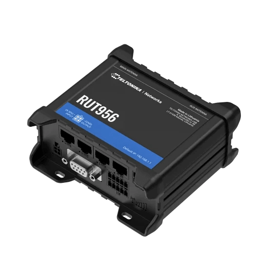 RUT956 Industrial Router 4G, Dual-SIM,Wifi,WAN,GNSS, Global