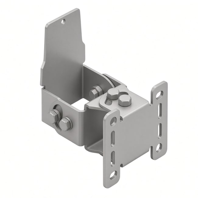 Universal outdoor mounting bracket
