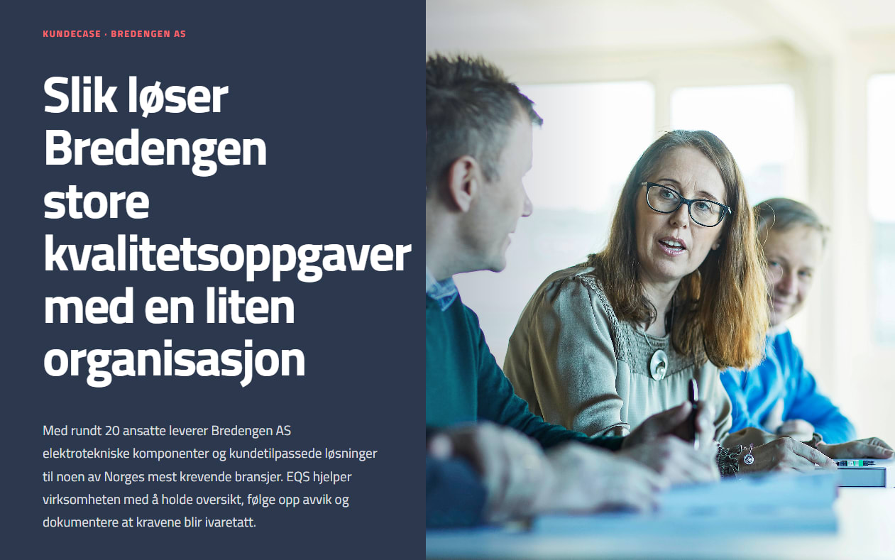 Extend skriver om kvalitetsarbeidet i Bredengen